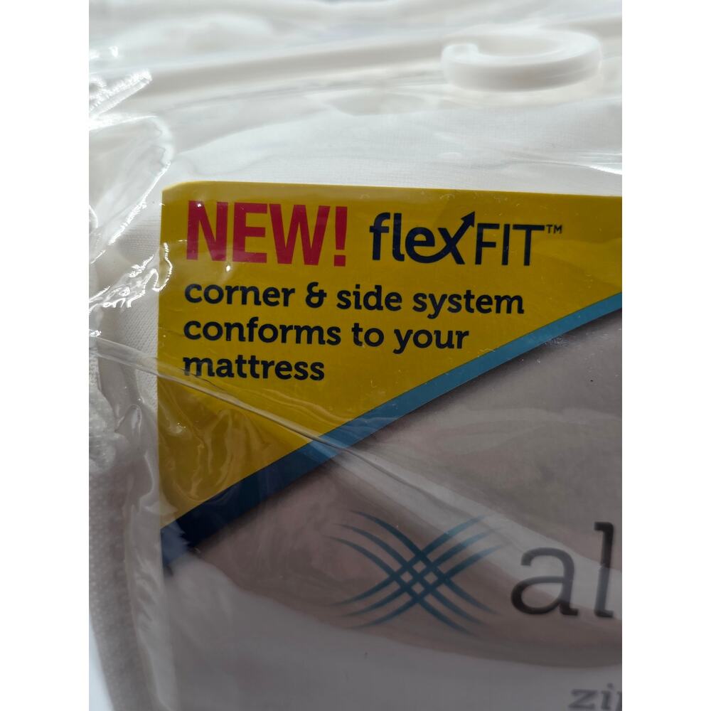 Allerease Zipper Mattress Protector Waterproof Allergy Protection King 14" Deep - Picture 7 of 8